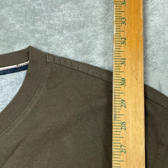 Wrangler Mens Brown Pocket T-Shirt Relaxed Fit XXL Cotton Blend a1152 - Picture 5 of 9